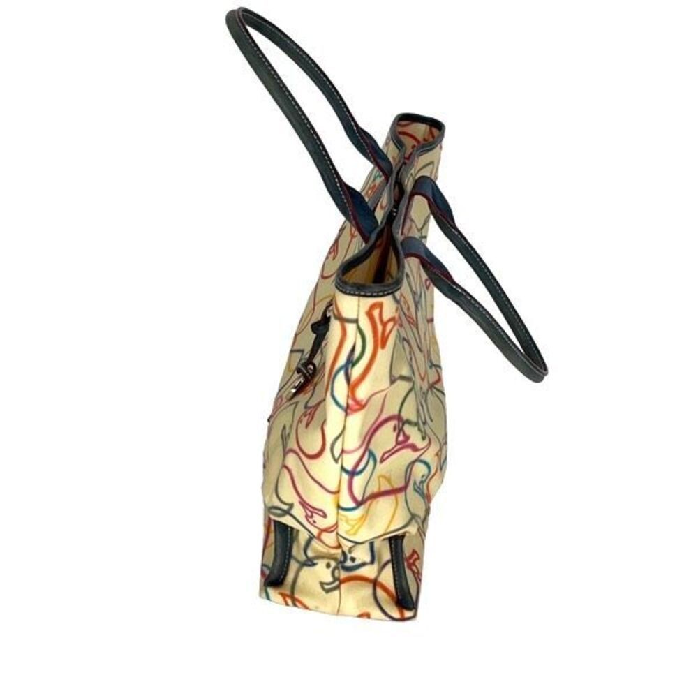 DOONEY & BOURKE BELLA SHOPPER ROYAL BLUE‎ TOTE 17w x 13h x 4.5” XLARGE PURSE - Picture 2 of 16